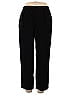 Coldwater Creek 100% Polyester Solid Black Casual Pants Size 14 - photo 1