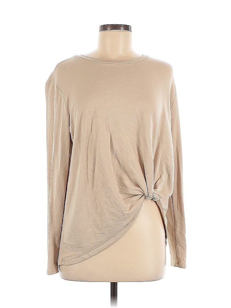 Pre-owned Dyi Define Your Inspiration Long Sleeve T-shirt In Brown