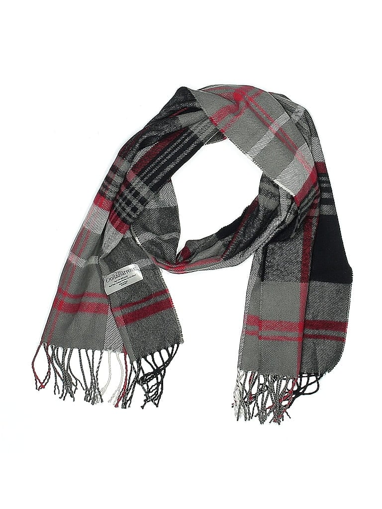 Pre-owned Croft & Barrow Scarf In Black