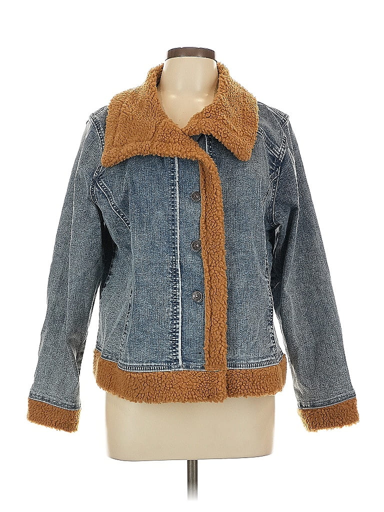 Lori Jacket Calla Denim Print