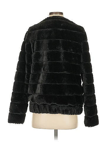 Carmen Carmen Marc Valvo Faux Fur Jacket (view 2)