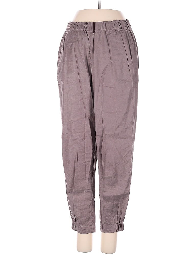 Pre-owned Babaton Casual Pants In Gray