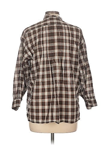 Nili Lotan 3/4 Sleeve Button-Down Shirt (view 2)