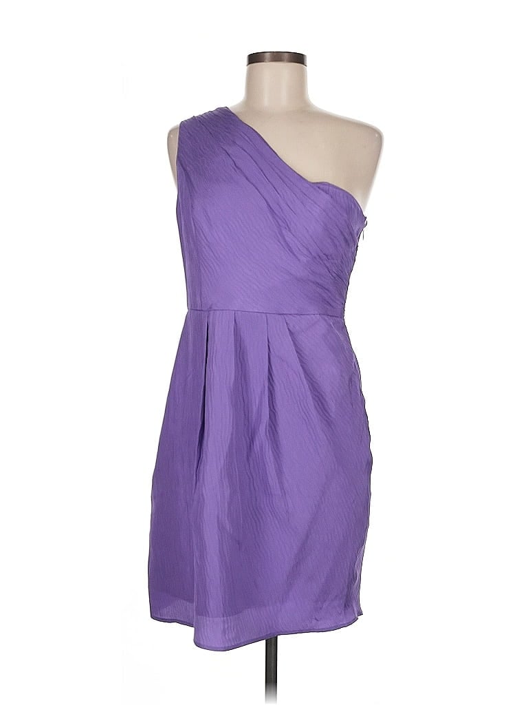 Pre-owned Shoshanna Cocktail Dress In Purple