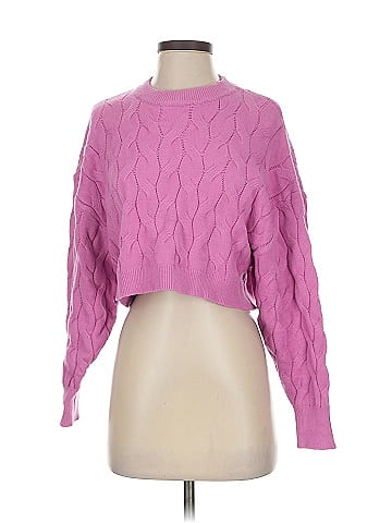 Pink Rose Pullover Sweater (view 1)