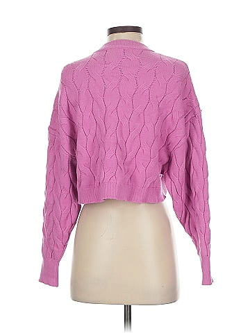 Pink Rose Pullover Sweater (view 2)