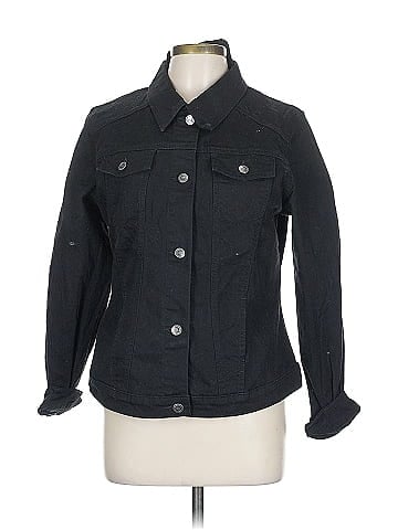 Riders by Lee Black Denim Jacket with Classic Style (view 1)