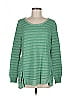 Soft Surroundings Green Pullover Sweater Size M - photo 1