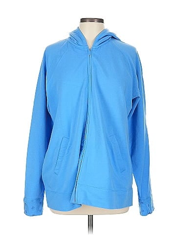 Denim Co Zip Up Hoodie (view 1)