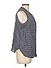 Gap Outlet Polka Dots Gray Sleeveless Button-Down Shirt Size L - photo 5