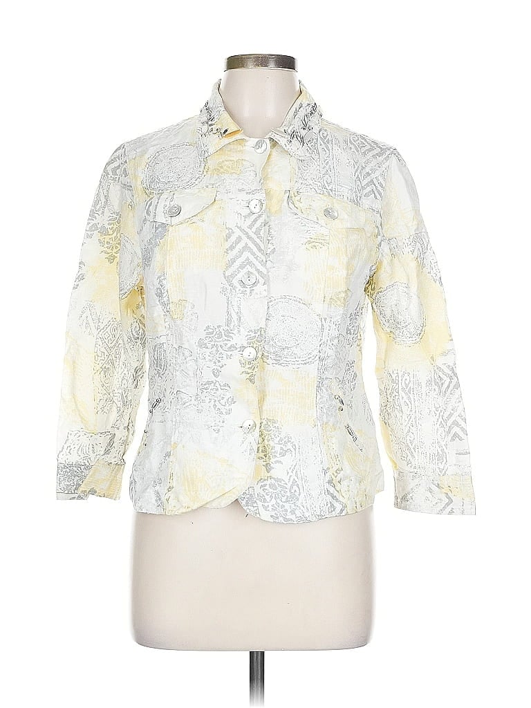 Pre-owned Ruby Rd. Jacket In White