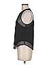 Bethany Black Sleeveless T-Shirt Size M - photo 4