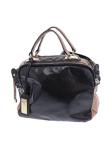 Badgley Mischka Leather Satchel (view 1)