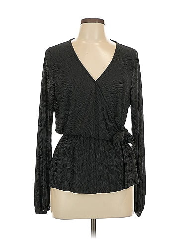 All in Favor Long Sleeve Blouse (view 1)