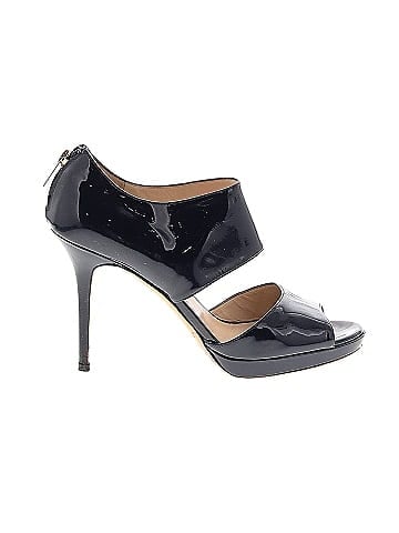 Jimmy Choo Patent Leather Cage Sandals 110mm (view 1)