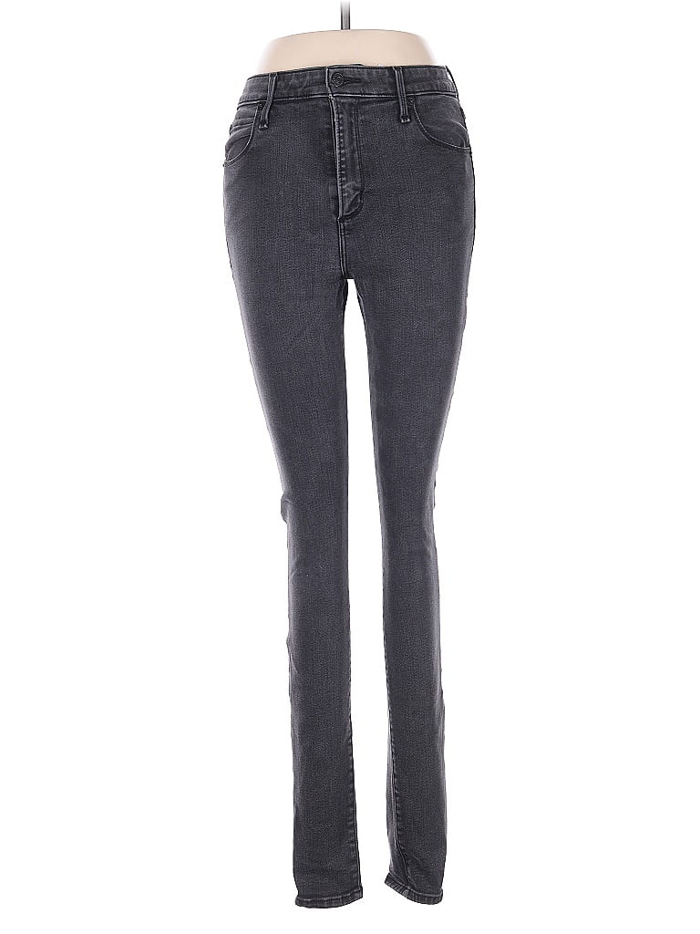 Pre-owned Abercrombie & Fitch Jeans In Gray