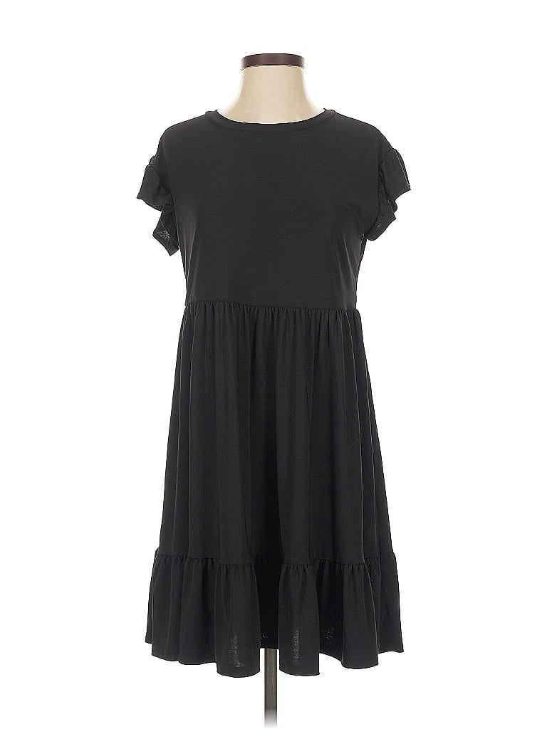 Pre-owned Express Casual Dress In Black