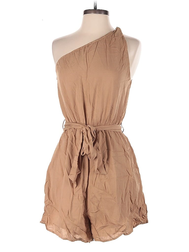 Pre-owned Zesica Romper In Brown