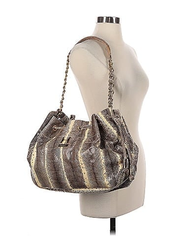 Halston Heritage Leather Bucket Bag (view 2)