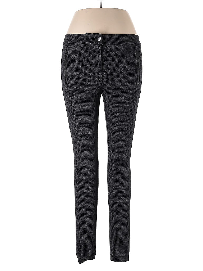 Pre-owned Ann Taylor Loft Dress Pants In Gray