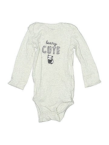 Just One You Made by Carter's Long Sleeve Onesie (view 1)