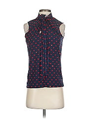 Express Design Studio Print Blue Casual Pants Size 6