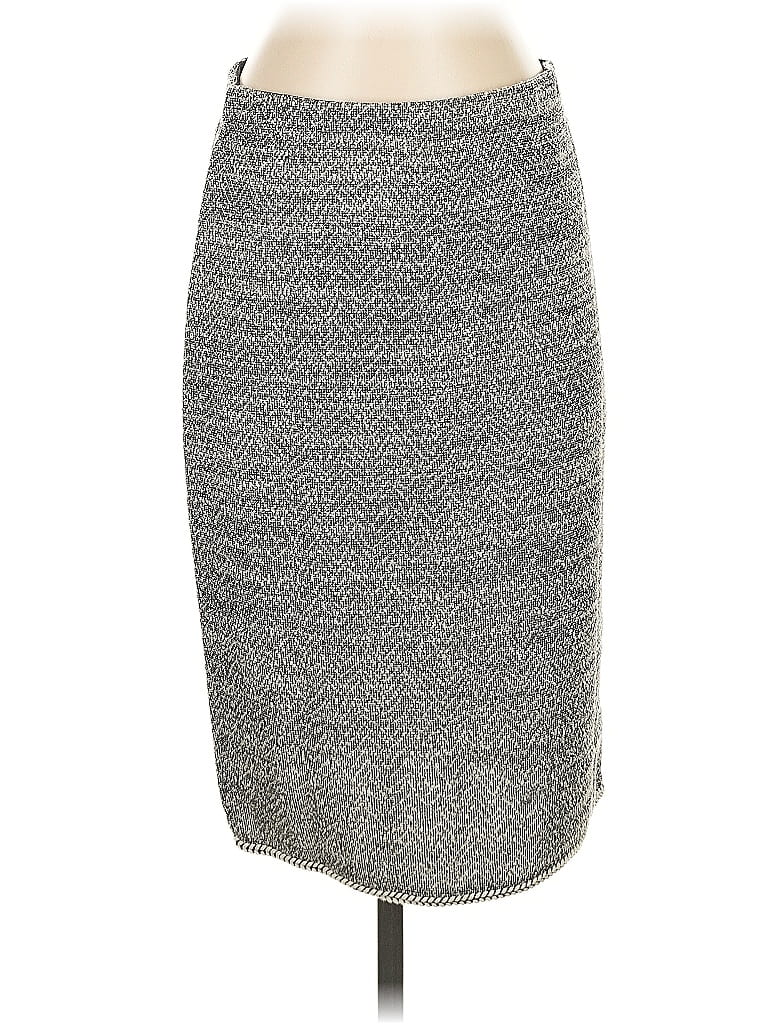 Max Studio Formal Skirt In Gray
