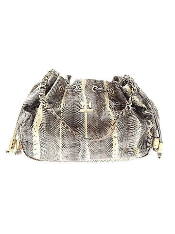 Halston Heritage Leather Bucket Bag (view 1)