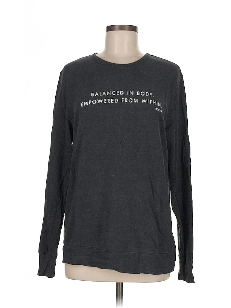 Pre-owned Assorted Brands Sweatshirt In Black
