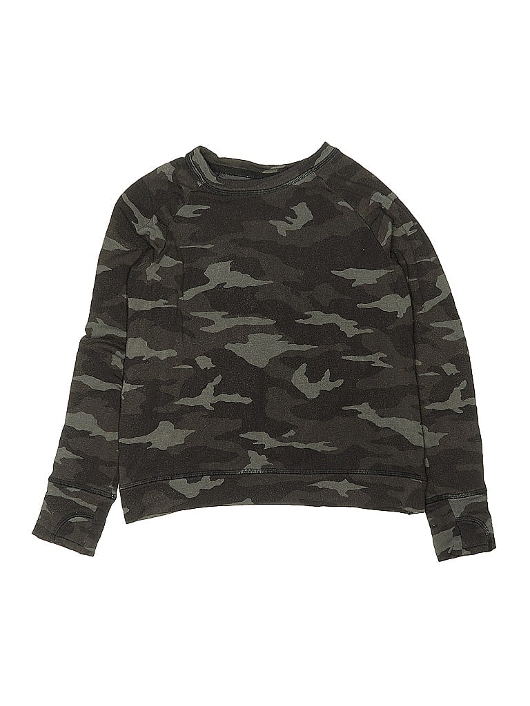 Pre-owned Athleta Kids' Sweatshirt In Gray