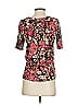 J.Jill 100% Polyester Pink Short Sleeve Blouse Size XS - photo 2