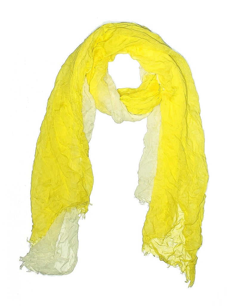 Pre-owned The Limited Scarf In Yellow