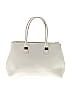 FURLA 100% Leather Solid Ivory Leather Satchel One size - photo 3