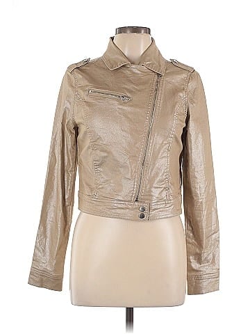 Silent Disco Faux Leather Jacket (view 1)