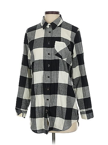 Free Press Long Sleeve Button-Down Shirt (view 1)
