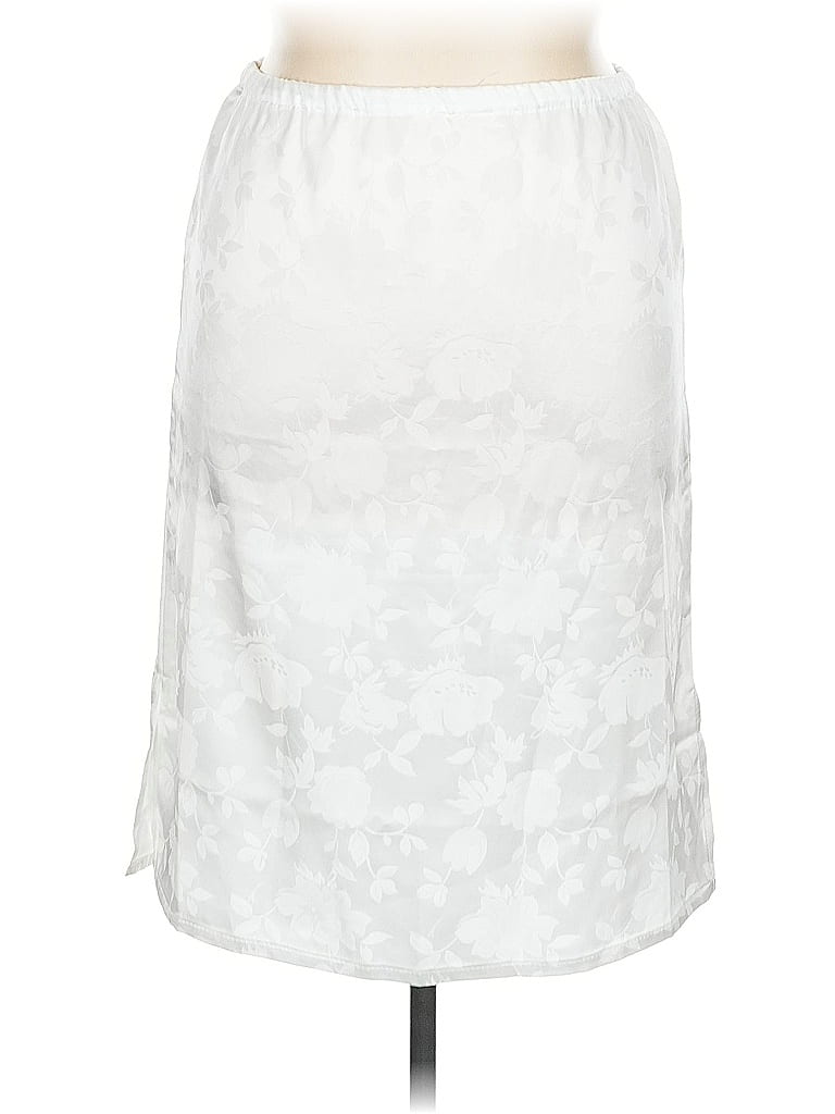 Pre-owned Assorted Brands Formal Skirt In White