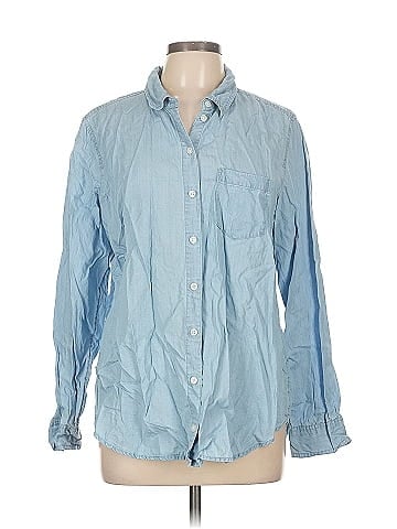On 34th Long Sleeve Button-Down Shirt (view 1)