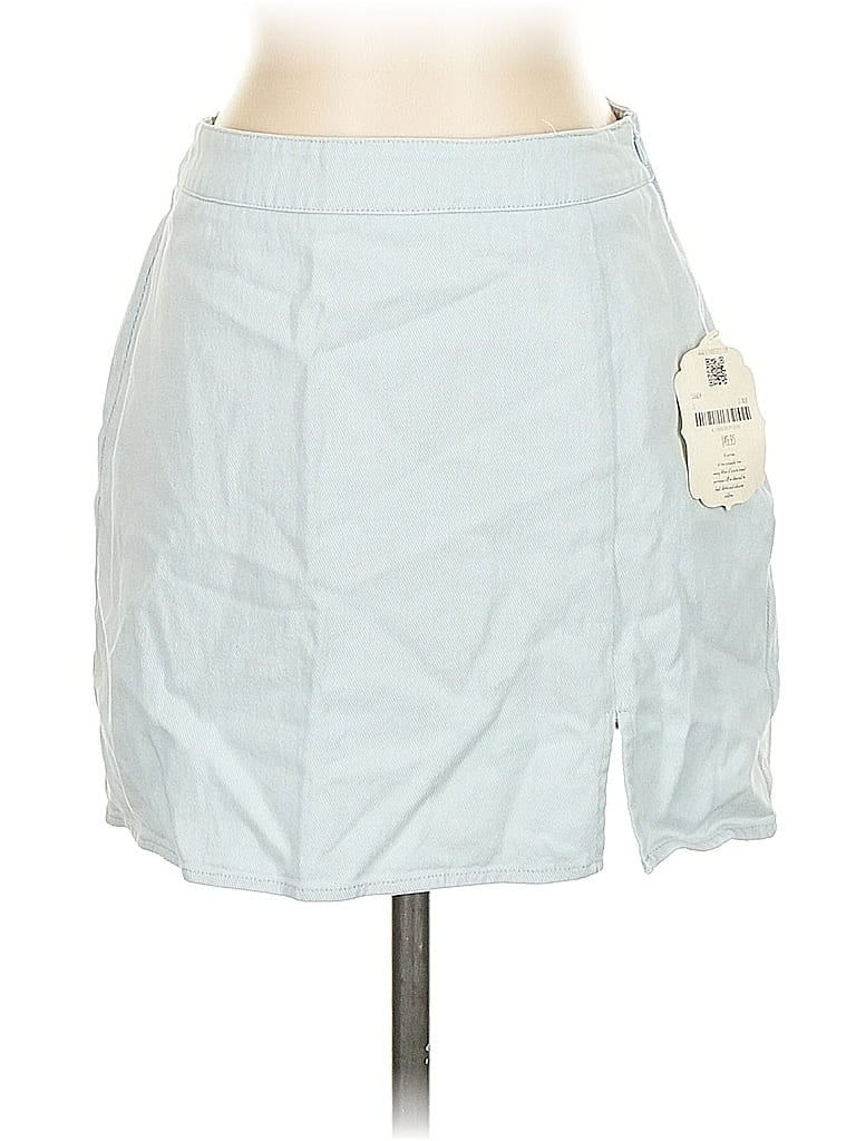 Pre-owned Altar'd State Casual Skirt In Blue