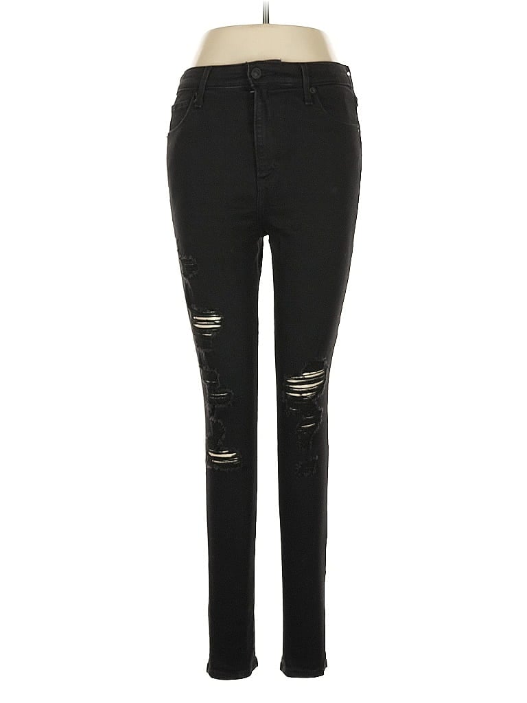 Pre-owned Abercrombie & Fitch Jeans In Black