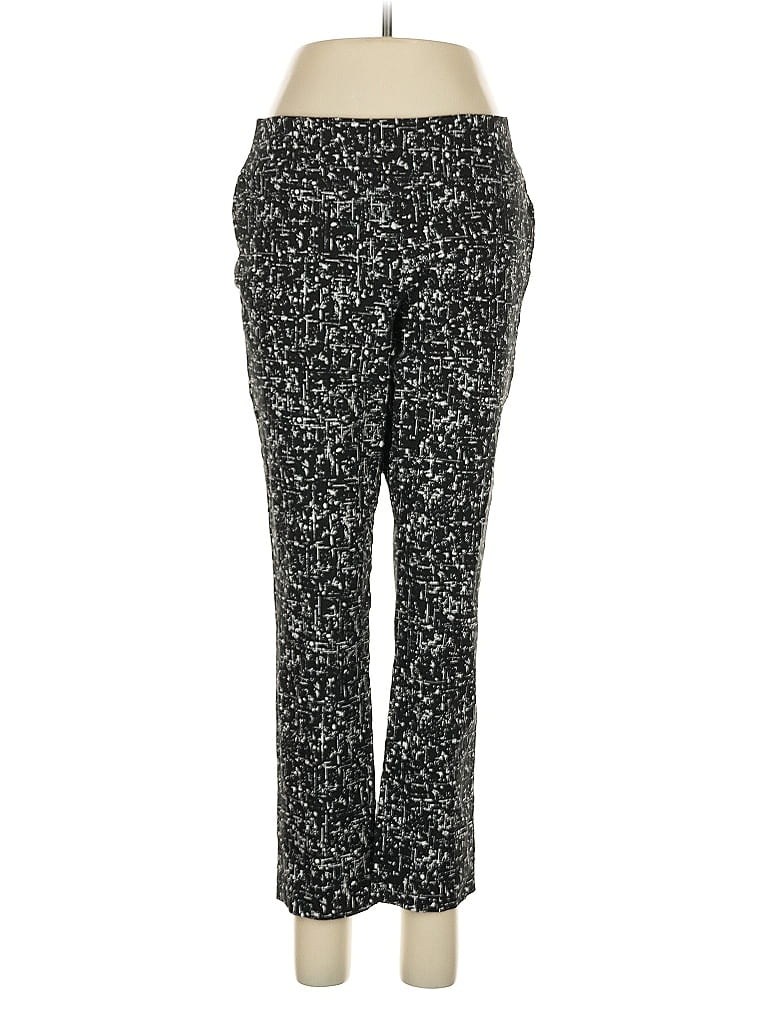 Pre-owned Nic + Zoe Casual Pants In Silver