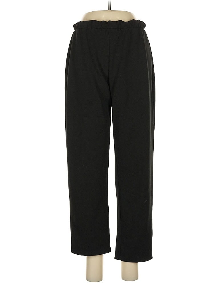 Pre-owned Asos Design Casual Pants In Black