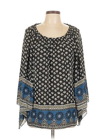 New Directions 3/4 Sleeve Blouse (view 1)