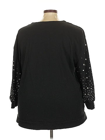 Roaman's 3/4 Sleeve Top (view 2)