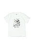 Delta Pro Weight 100% Cupro Print Ivory White Short Sleeve T-Shirt Size S (kids) - photo 1