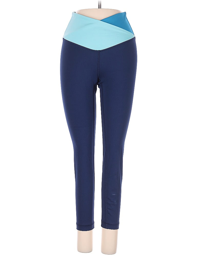 Victoria's Secret Color Block Blue Active Pants Size 4 - 64% off | ThredUp