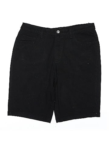 Riders by Lee Black Denim Shorts by Lee (view 1)