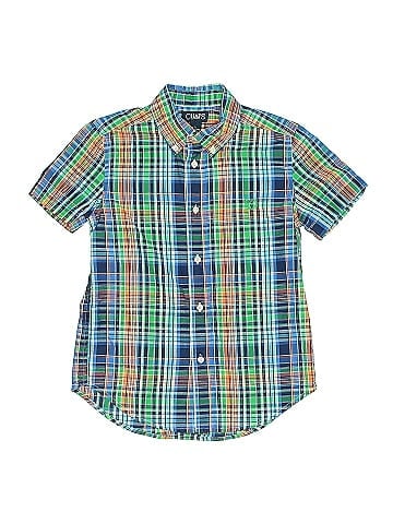 Chaps Short Sleeve Button-Down Shirt (view 1)