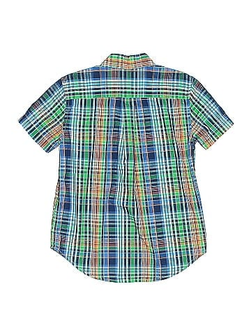 Chaps Short Sleeve Button-Down Shirt (view 2)
