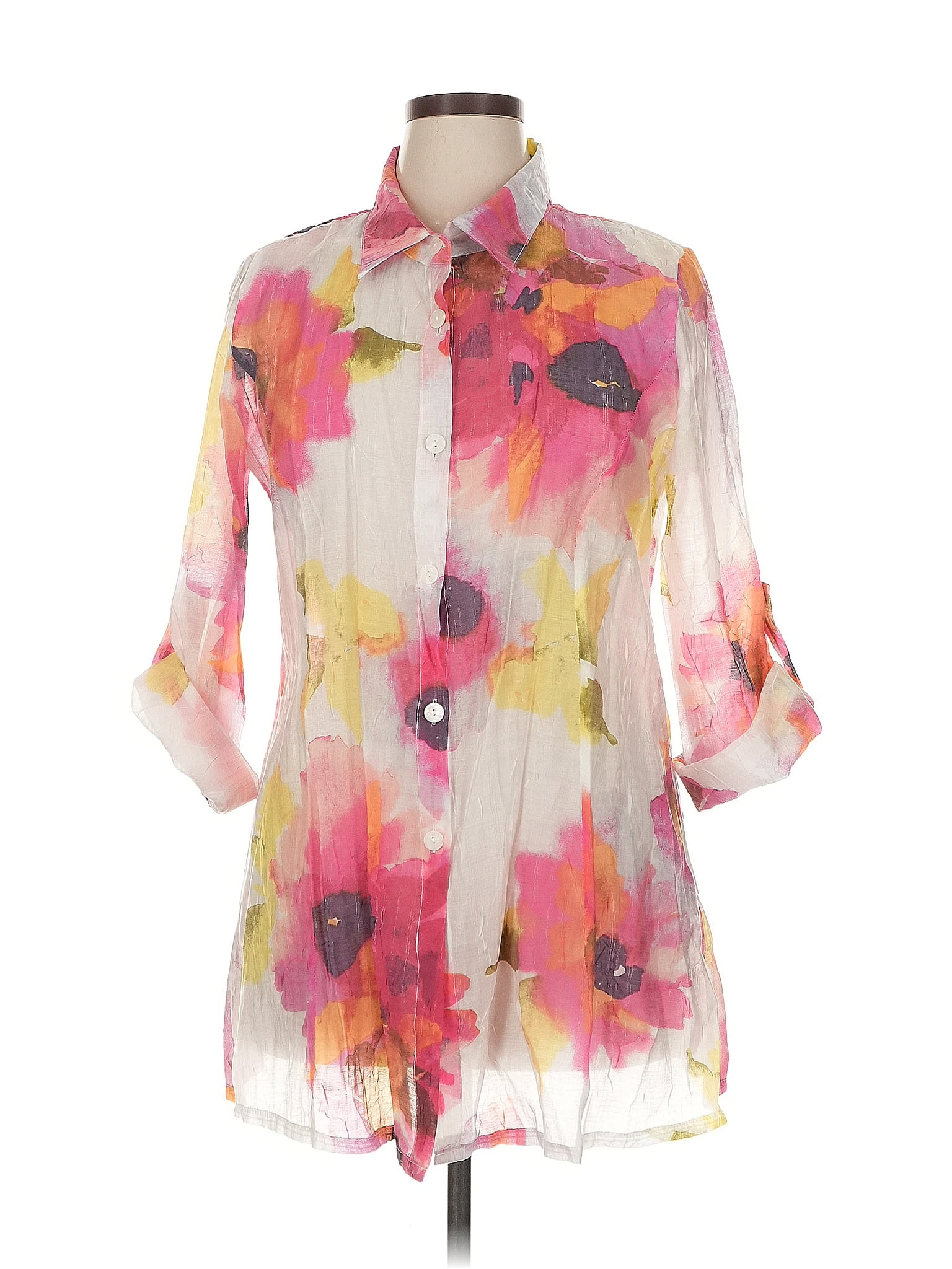 Trisha Tyler Pink Cardigan Size XL