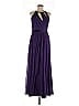 ML Monique Lhuillier 100% Silk Purple Cocktail Dress Size 6 - photo 1